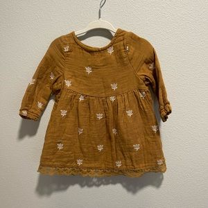 Rylee + Cru embroidered tulip dress